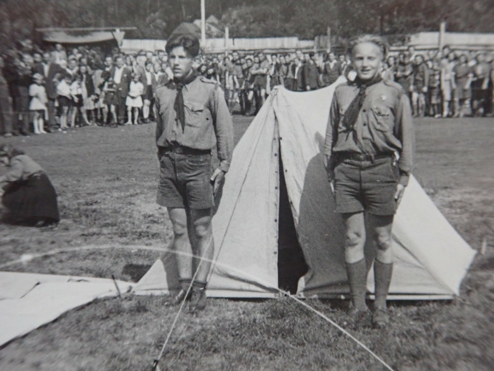 Junácký den v roce 1947